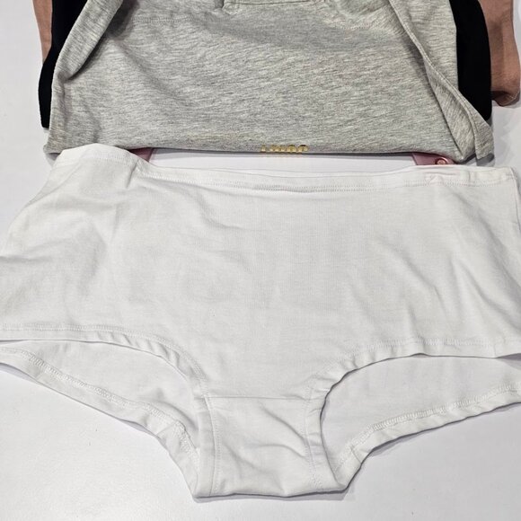 Juicy Couture Boy Shorts Panties 5Pk Logo Underwear Size XL - Picture 9 of 9